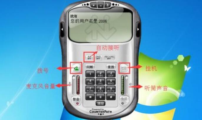 呼叫中心軟電話